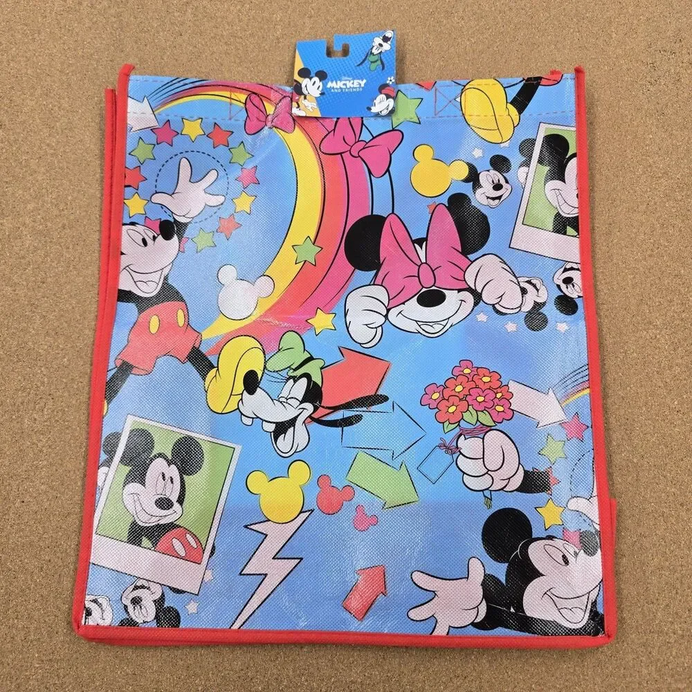 Mickey Mouse Reusable Bags NWT Including Fabric Keith Haring